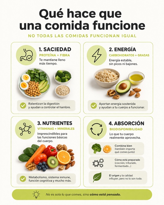 🥄 Por qué hay comidas que "funcionan"… y otras que no