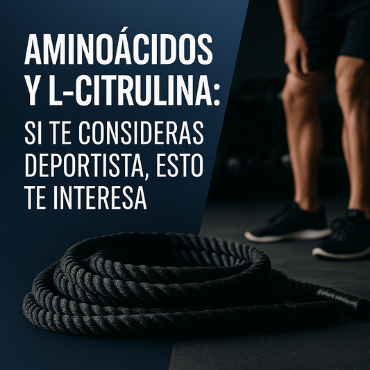 L‑citrulina y aminoácidos: lo que tu cuerpo necesita cuando entrenas de verdad